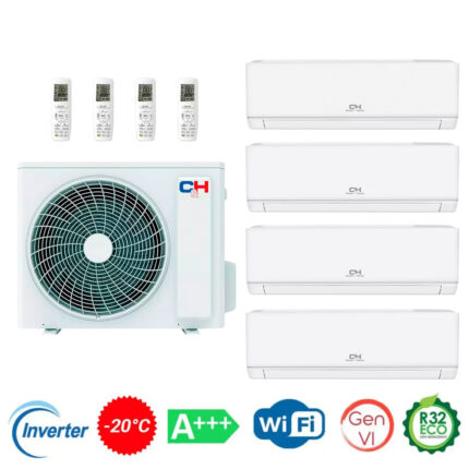 Мульти-спліт CHML-U28NK4 + 4 внутрішніх блоки