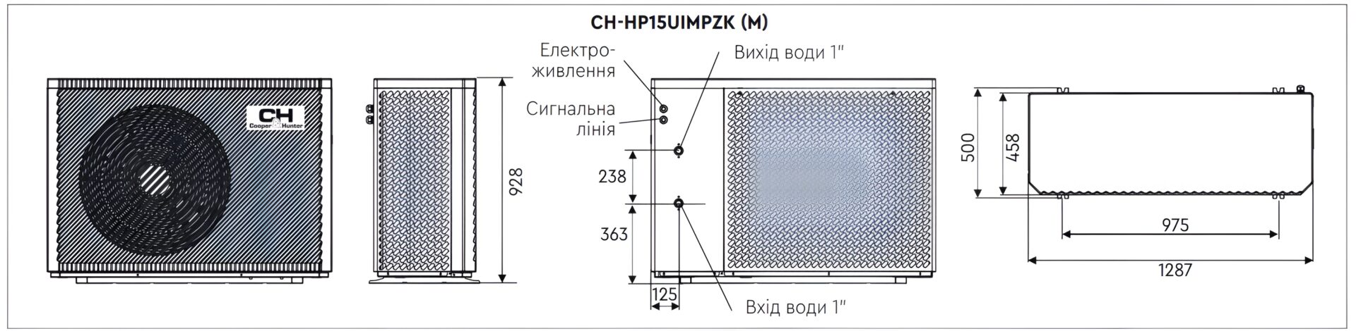 CH-HP09UIMPZK ECOPOWER габарити