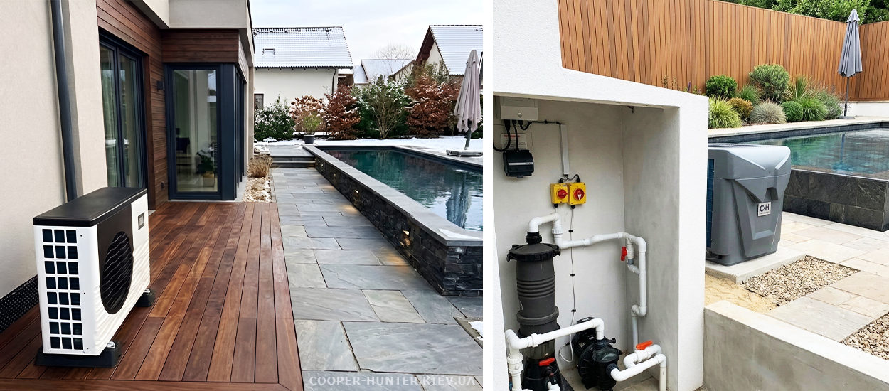 Теплові насоси для басейну Cooper&Hunter
